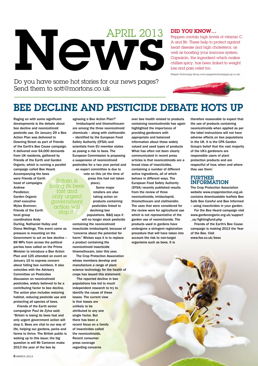 Kitchen Garden Magazine Preview Pages