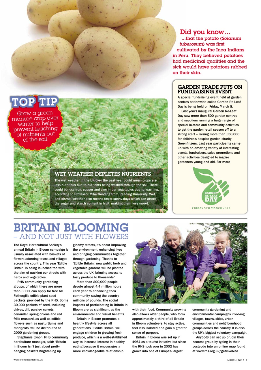 Kitchen Garden Magazine Preview Pages