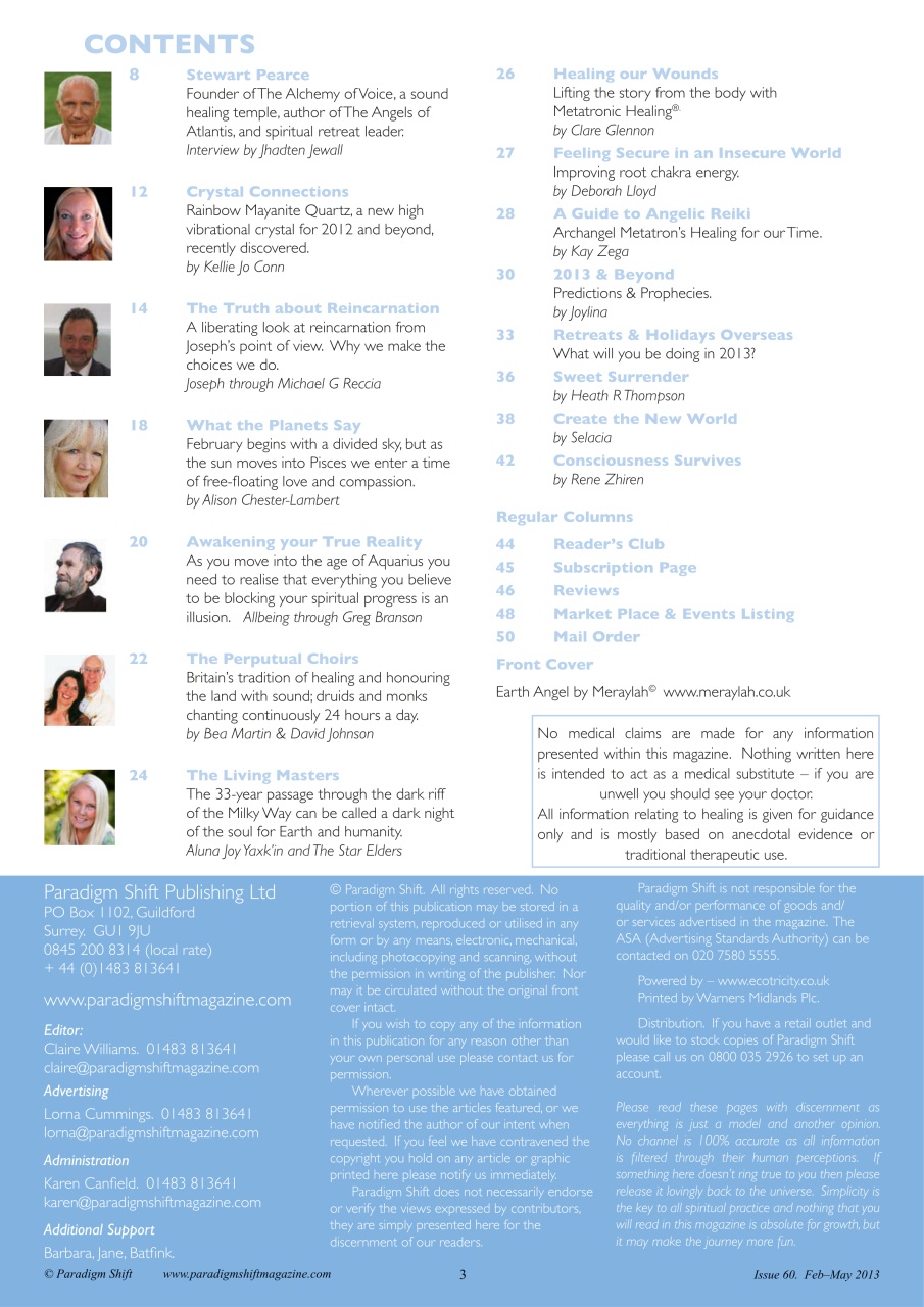 Paradigm Shift Preview Pages