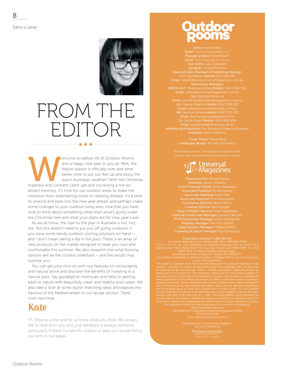 Outdoor Living Preview Pages