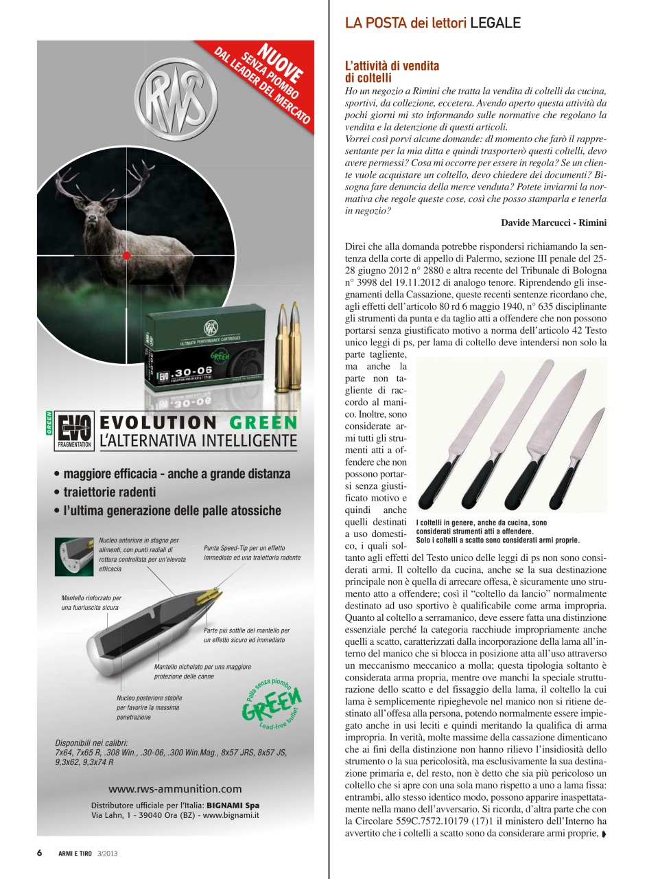 Armi E Tiro Preview Pages