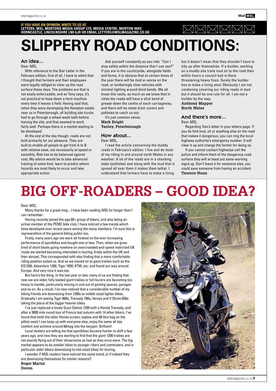 Motorcycle Sport & Leisure Preview Pages