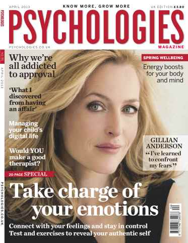 Psychologies issue No.91 Taking charge of emotions