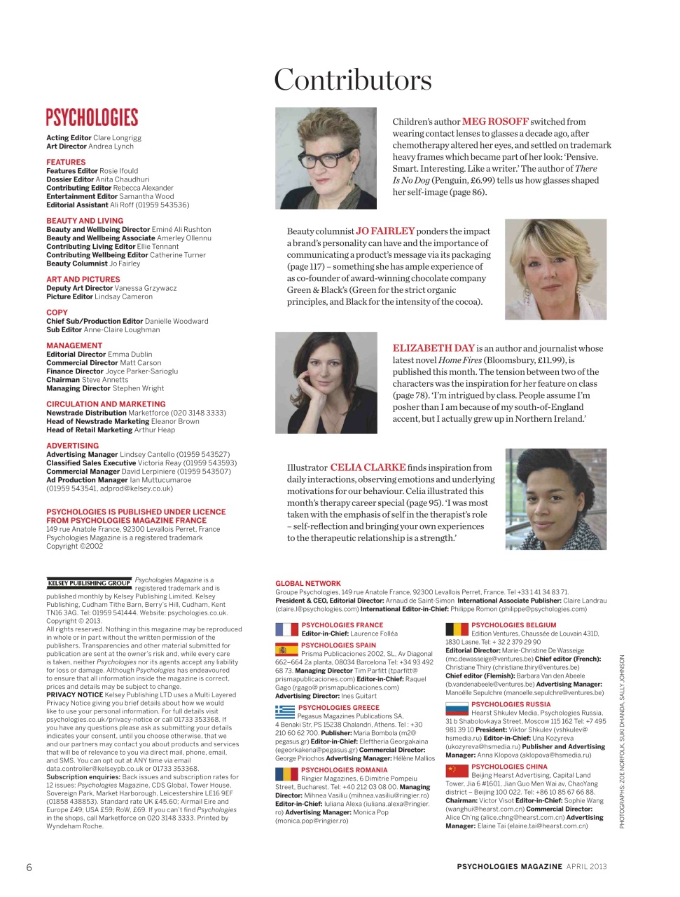 Psychologies Preview Pages