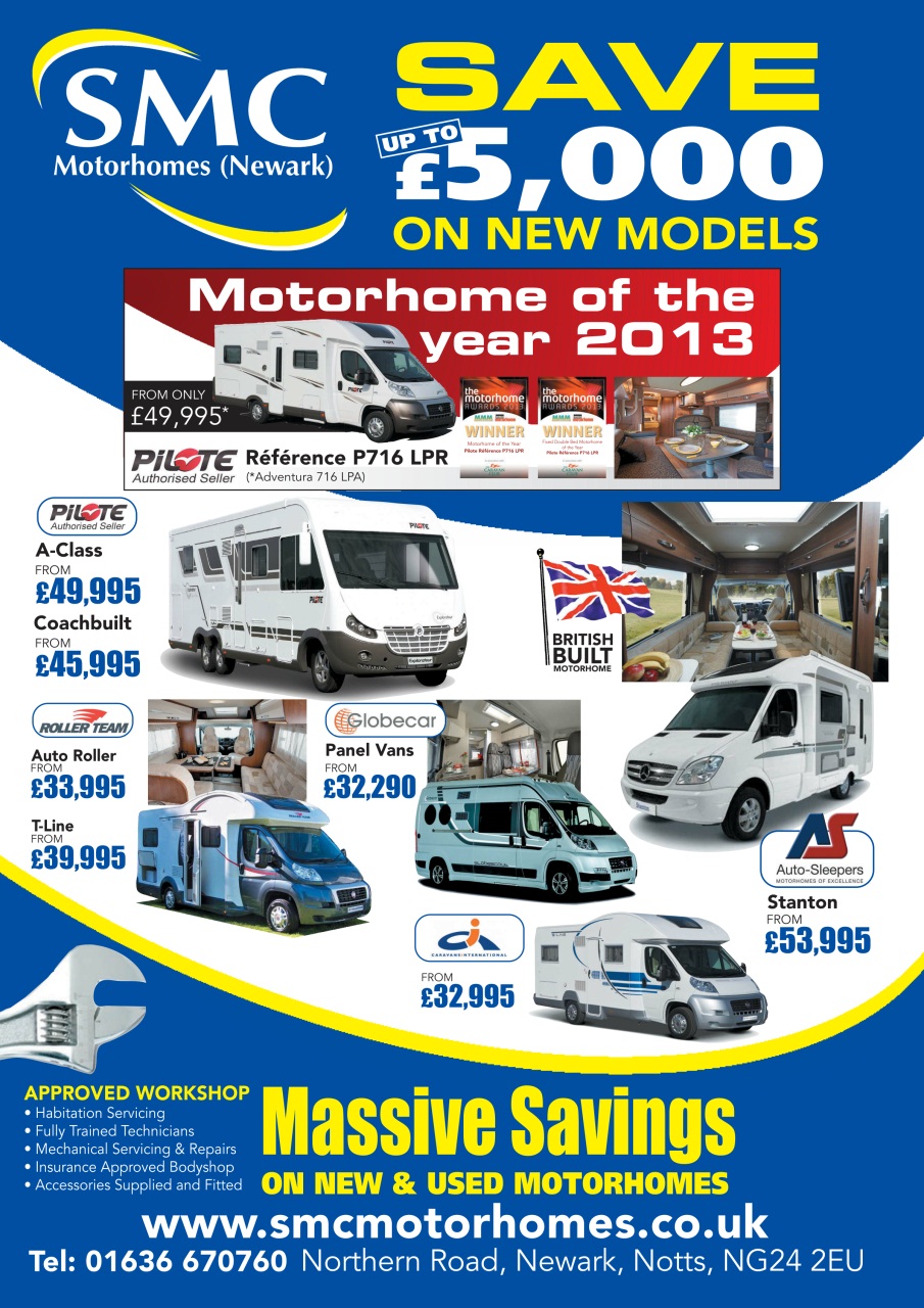 What Motorhome magazine Preview Pages