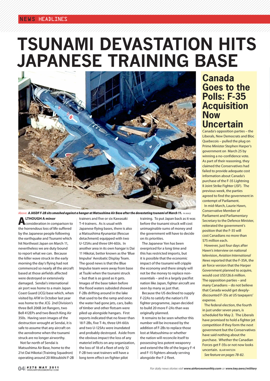 AirForces Monthly Preview Pages