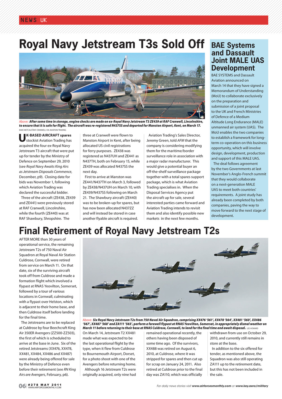 AirForces Monthly Preview Pages