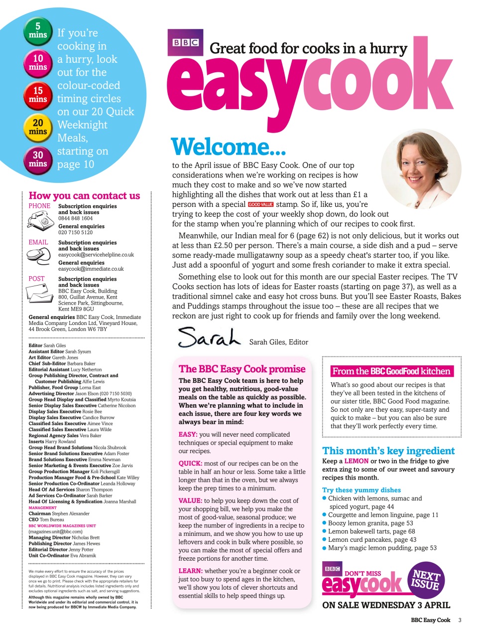 Easy Cook Magazine Preview Pages