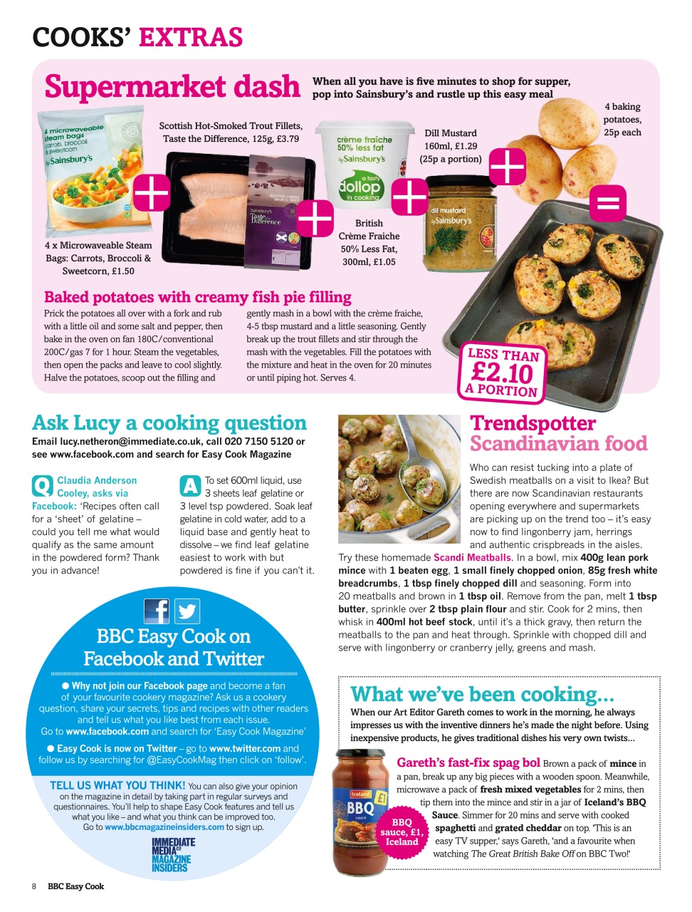 Easy Cook Magazine Preview Pages