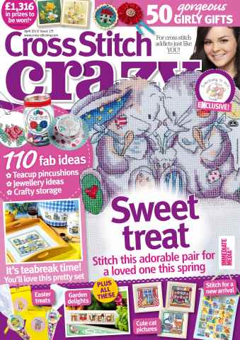 Cross Stitch Crazy issue April 2013