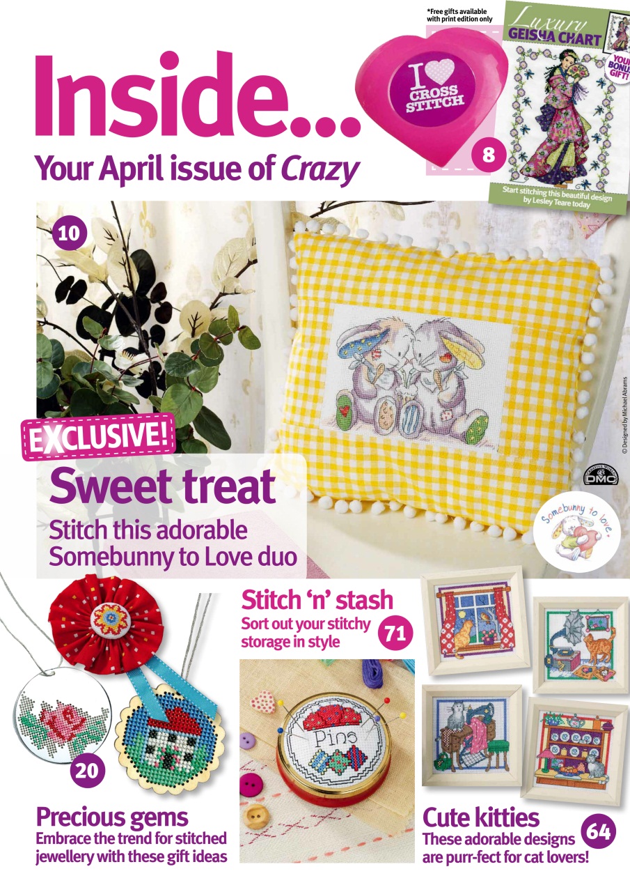 Cross Stitch Crazy Preview Pages