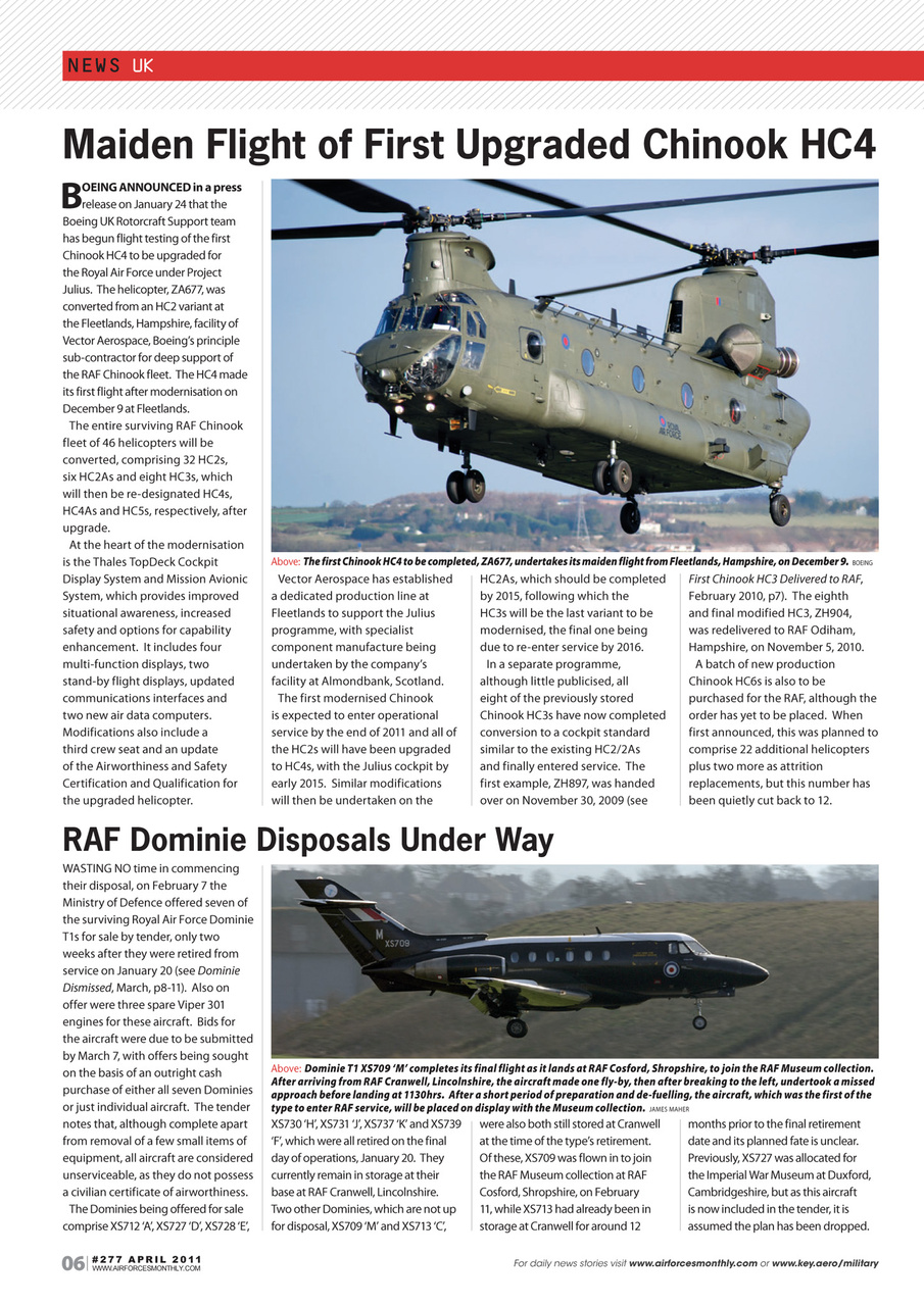 AirForces Monthly Preview Pages