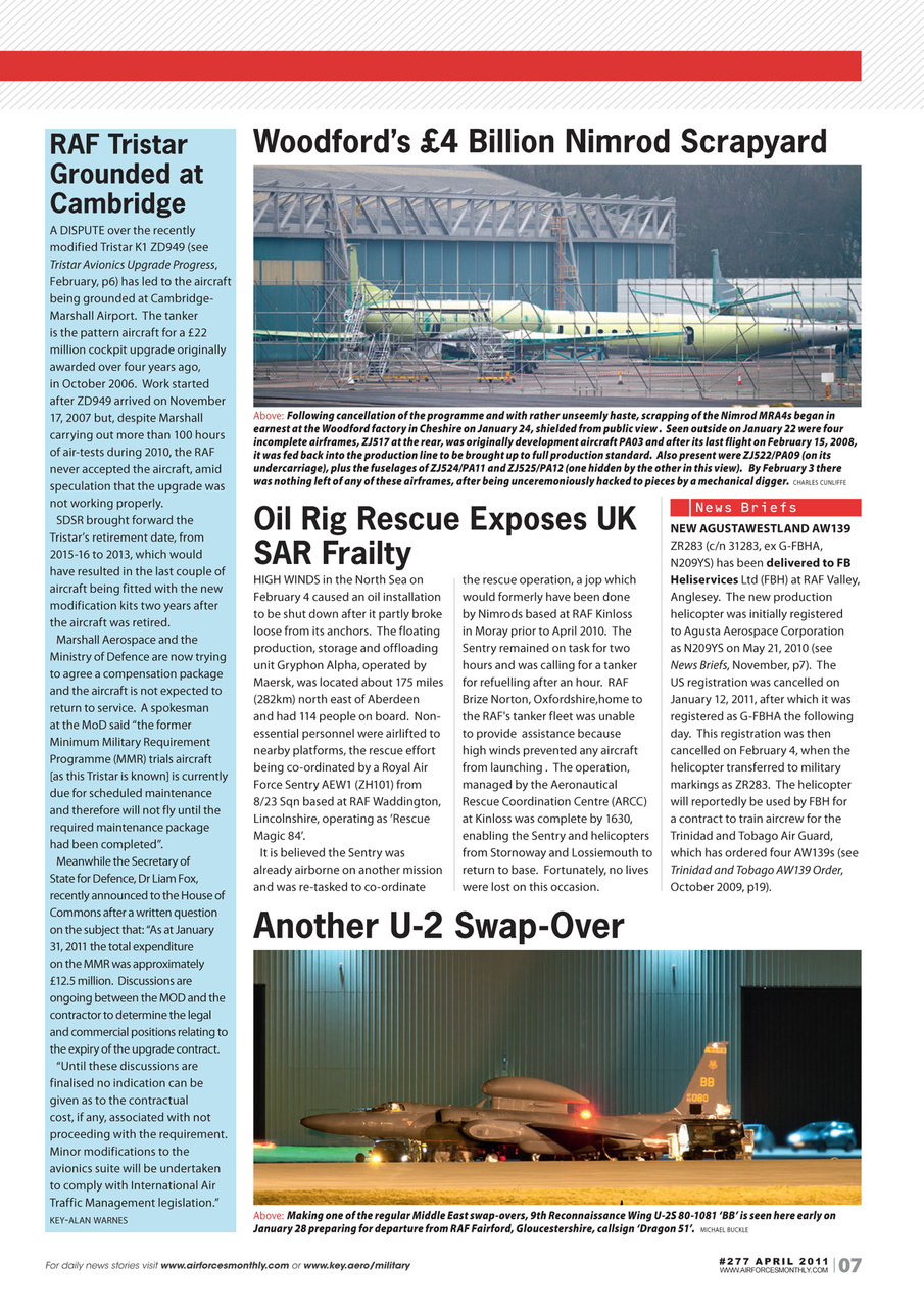 AirForces Monthly Preview Pages