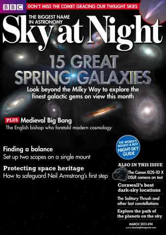 BBC Sky at Night Magazine issue March 2013