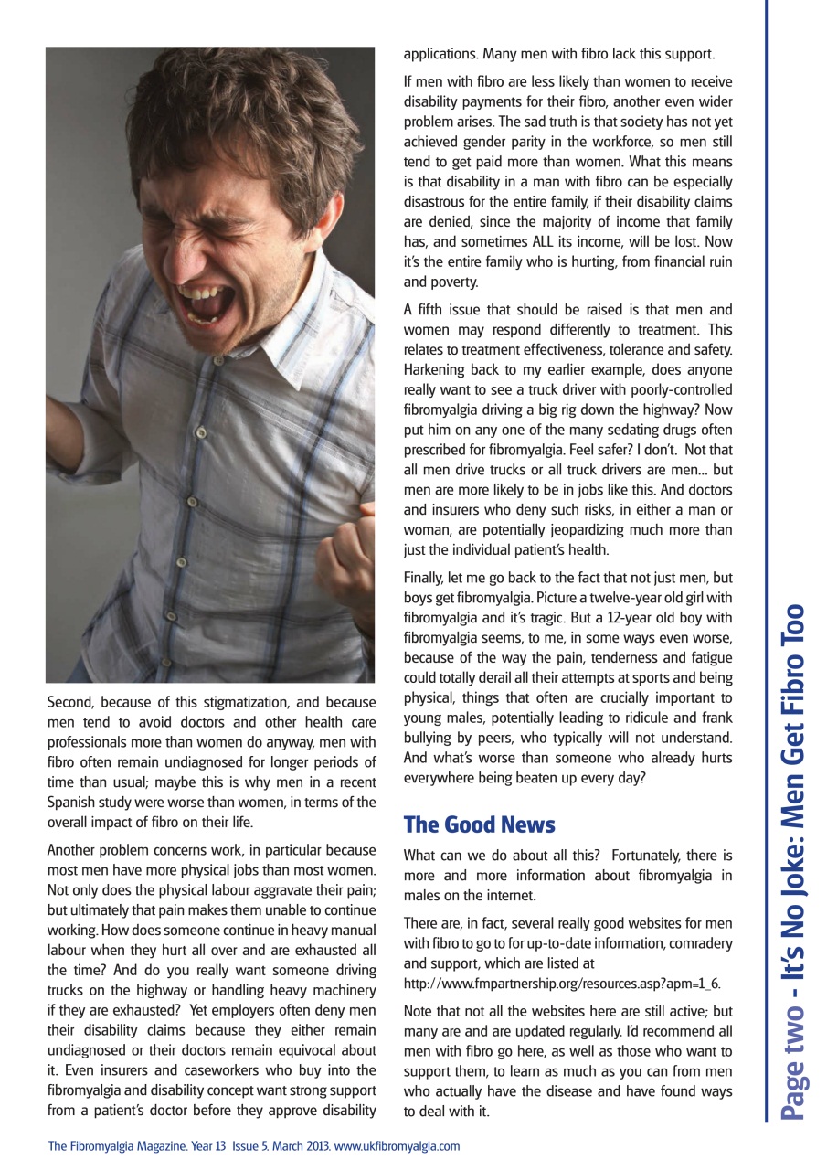 Fibromyalgia Magazine Preview Pages