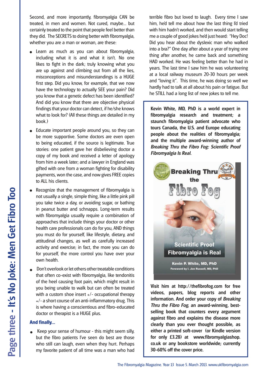 Fibromyalgia Magazine Preview Pages