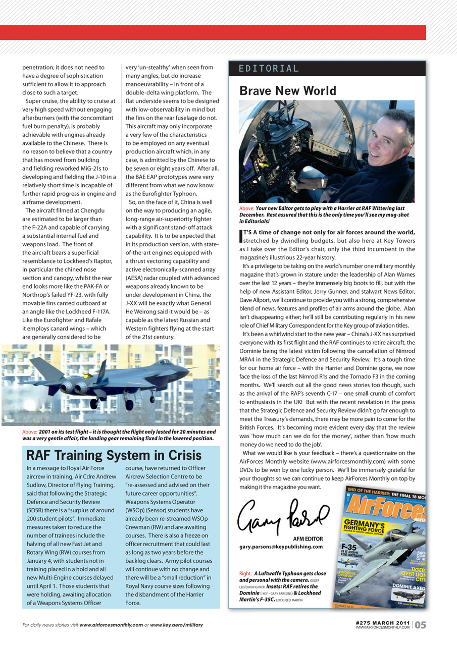 AirForces Monthly Preview Pages