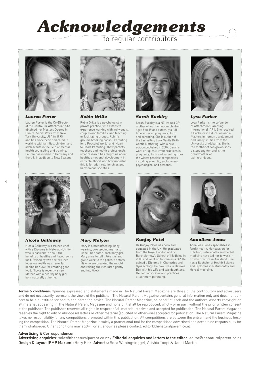 The Natural Parent Magazine Preview Pages