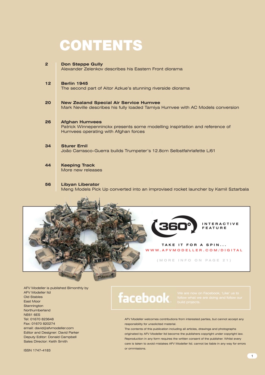 Meng AFV Modeller Preview Pages