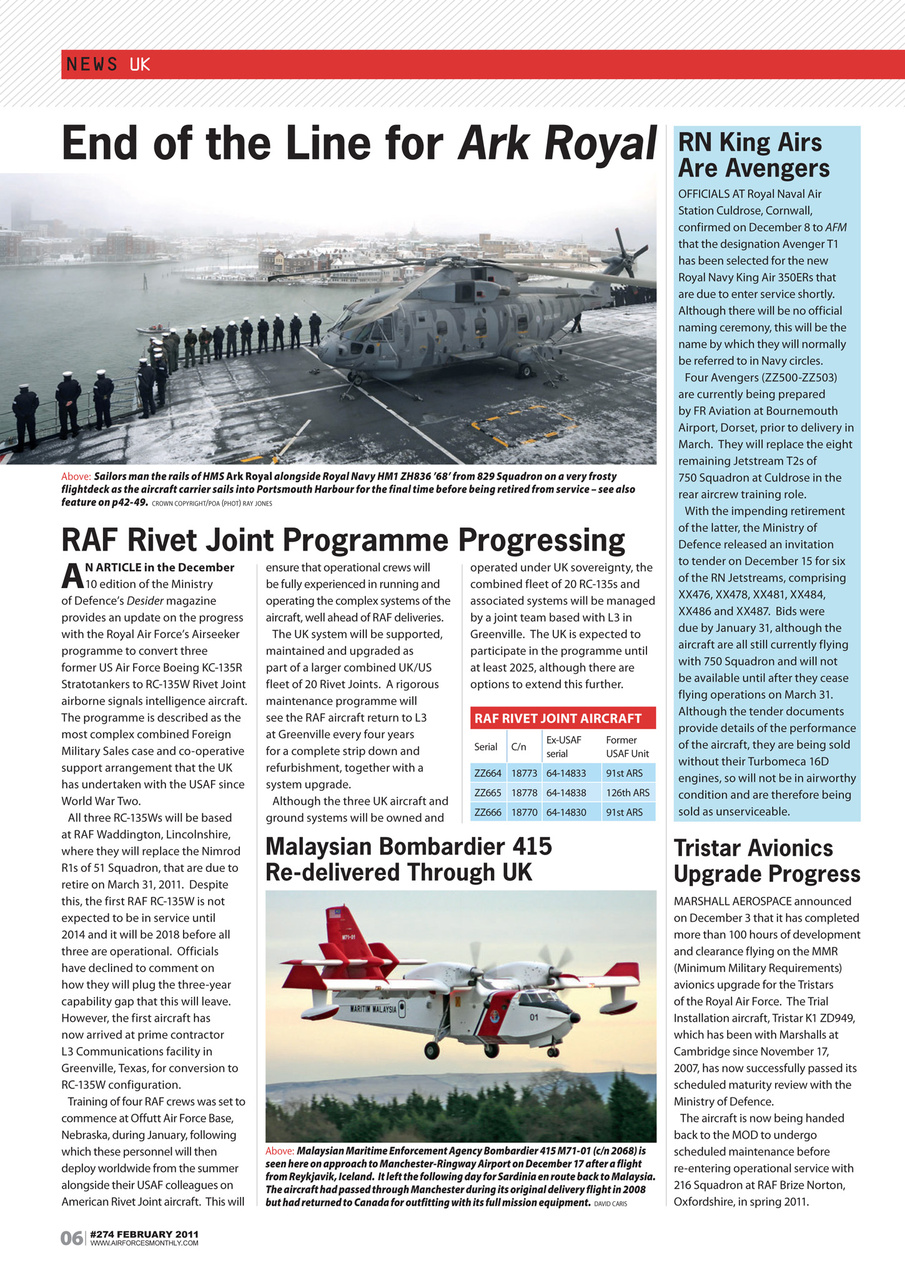 AirForces Monthly Preview Pages