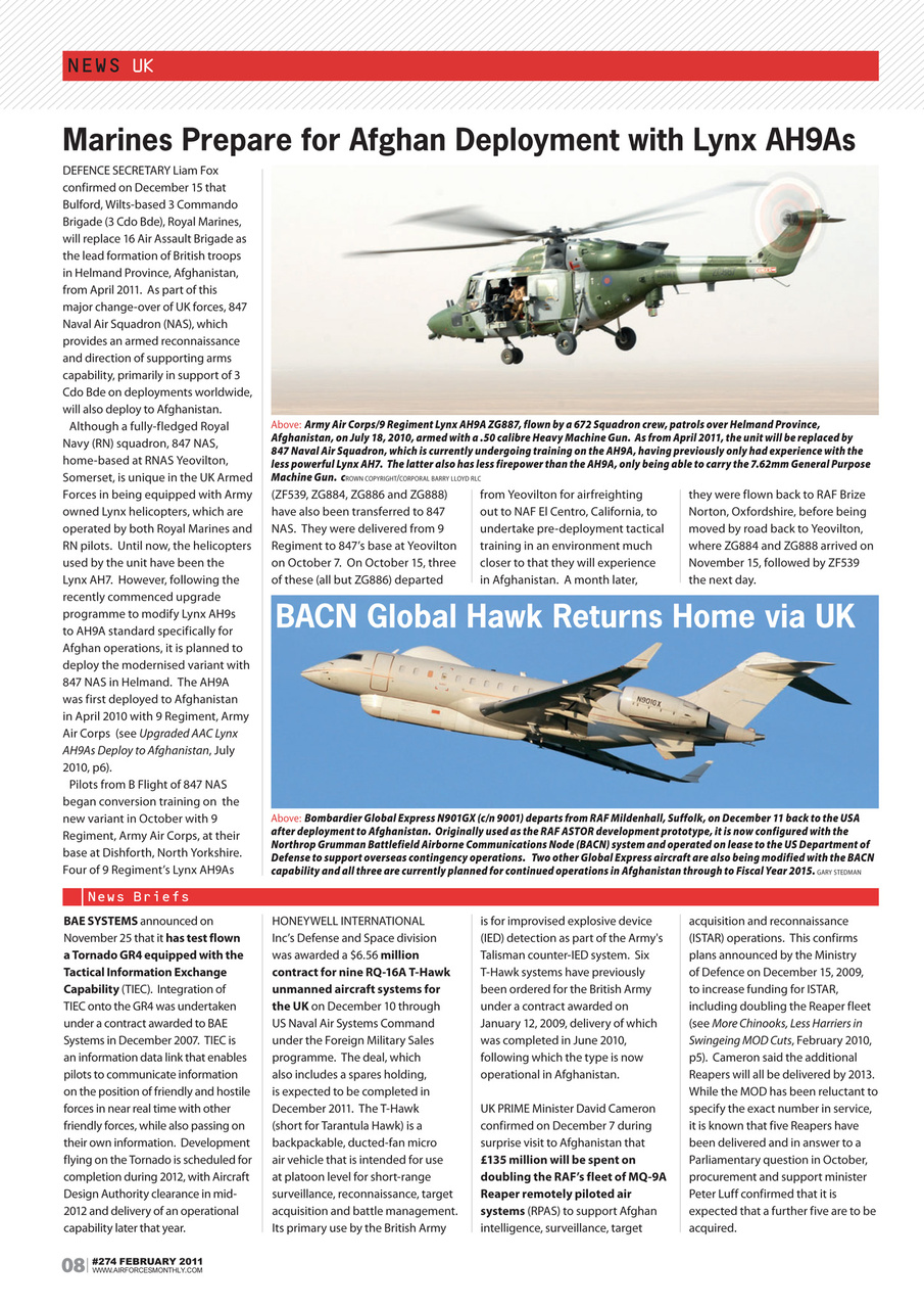 AirForces Monthly Preview Pages