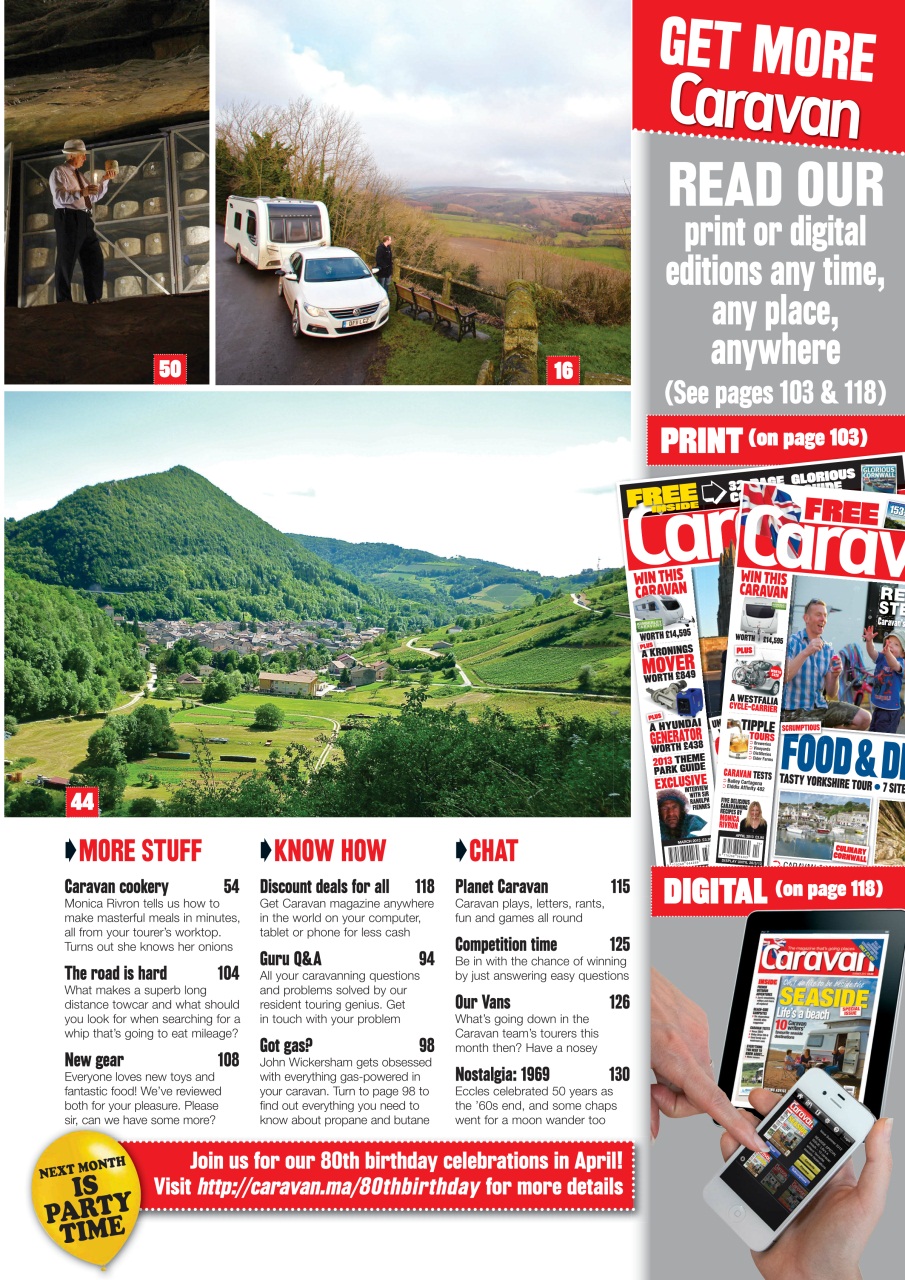 Caravan Magazine Preview Pages