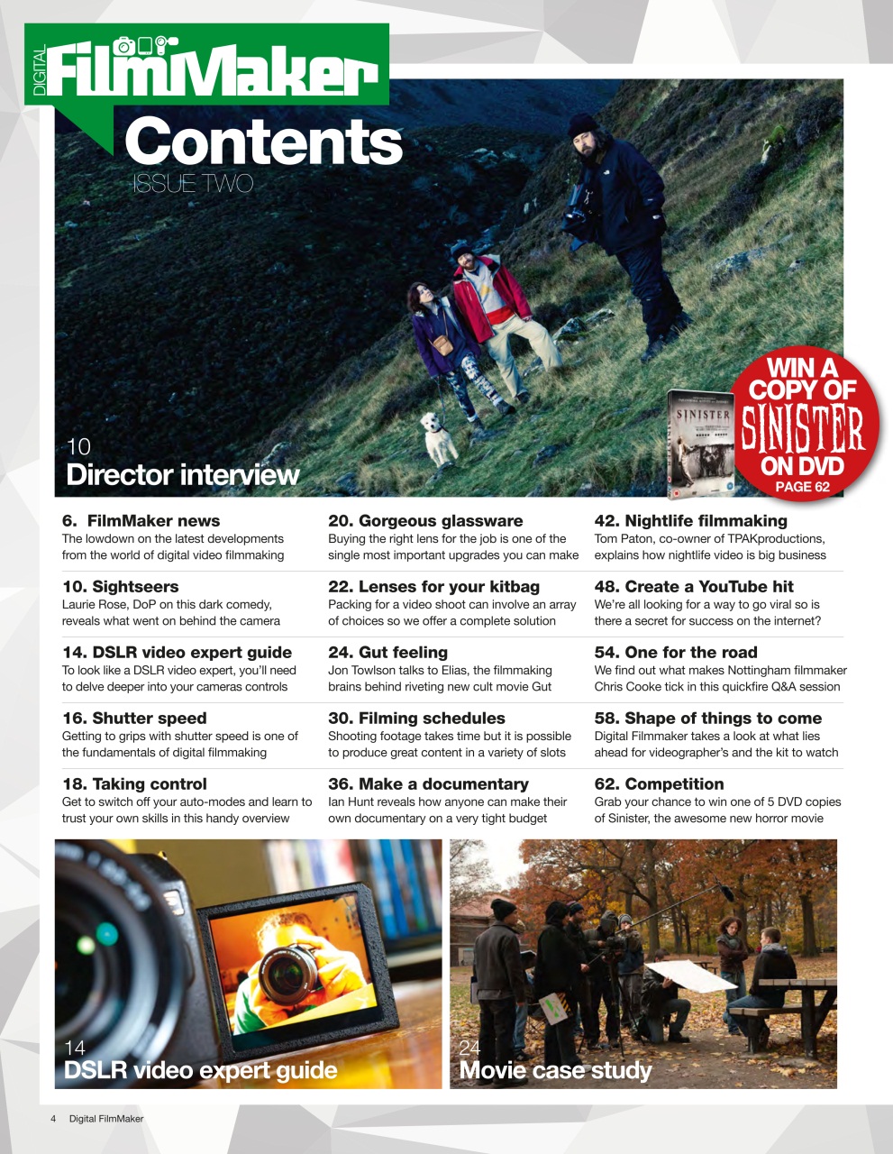 Digital FilmMaker Preview Pages