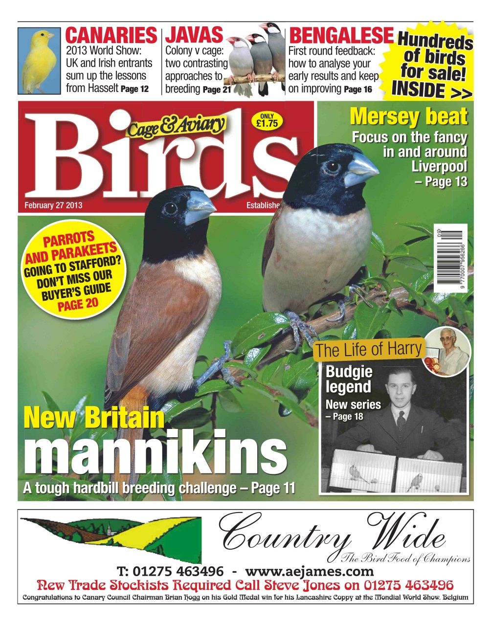 Cage & Aviary Birds Preview Pages