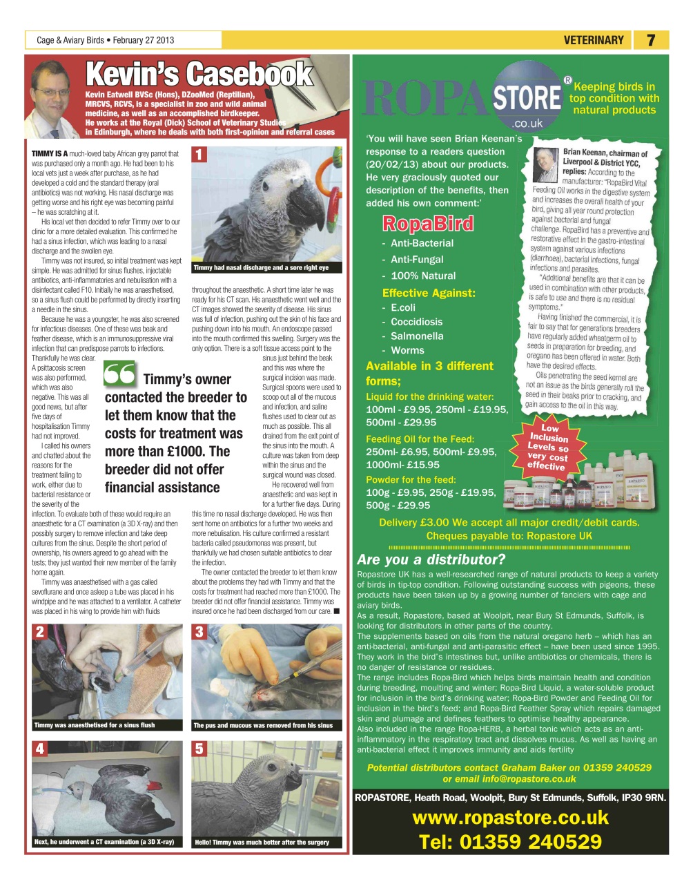 Cage & Aviary Birds Preview Pages