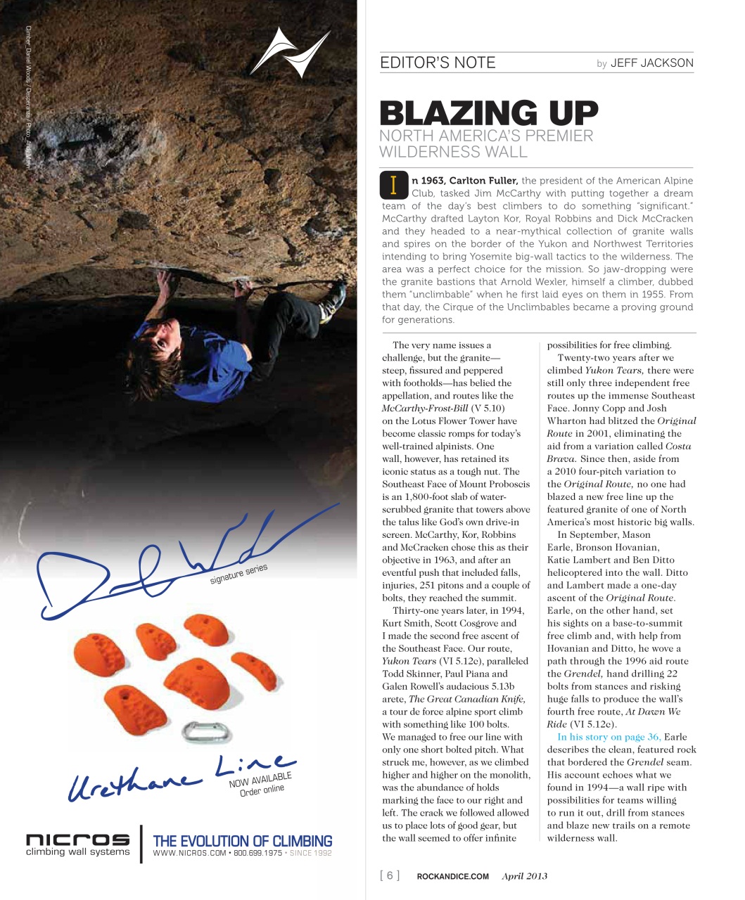 Rock and Ice Preview Pages