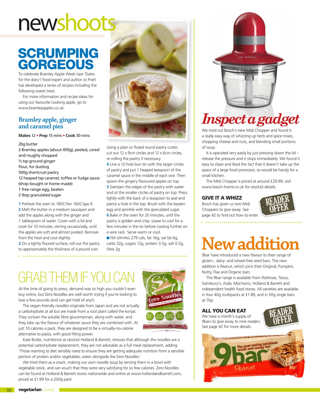 Vegetarian Living Preview Pages