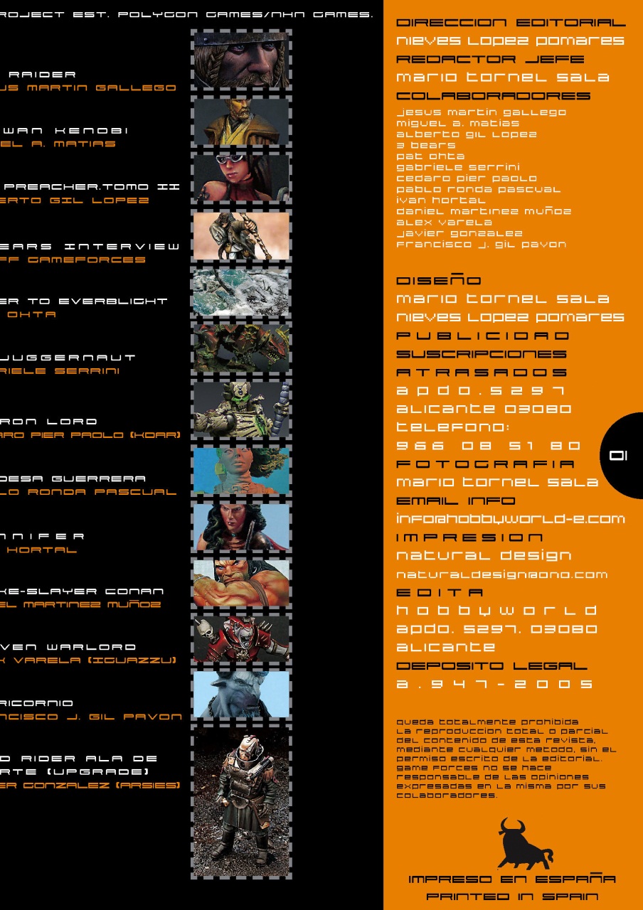 Game Forces Preview Pages