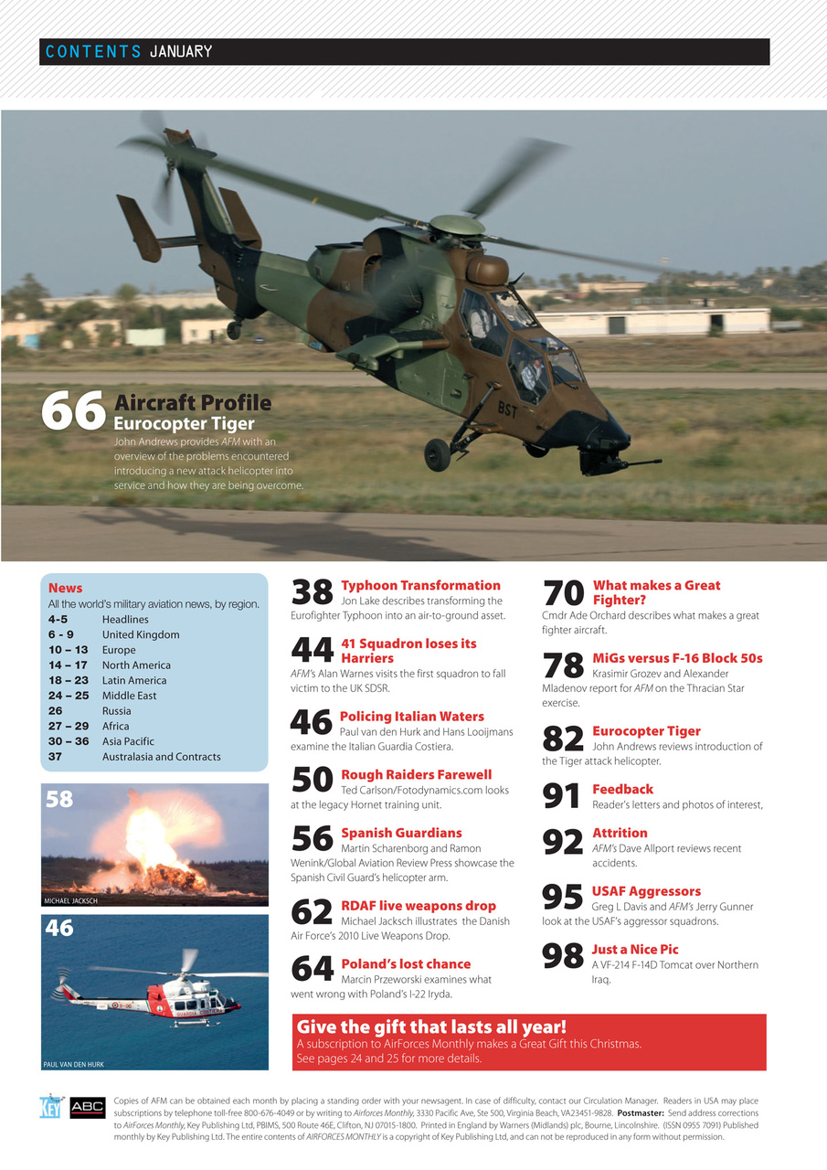 AirForces Monthly Preview Pages