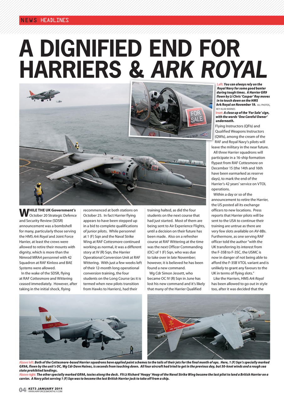 AirForces Monthly Preview Pages
