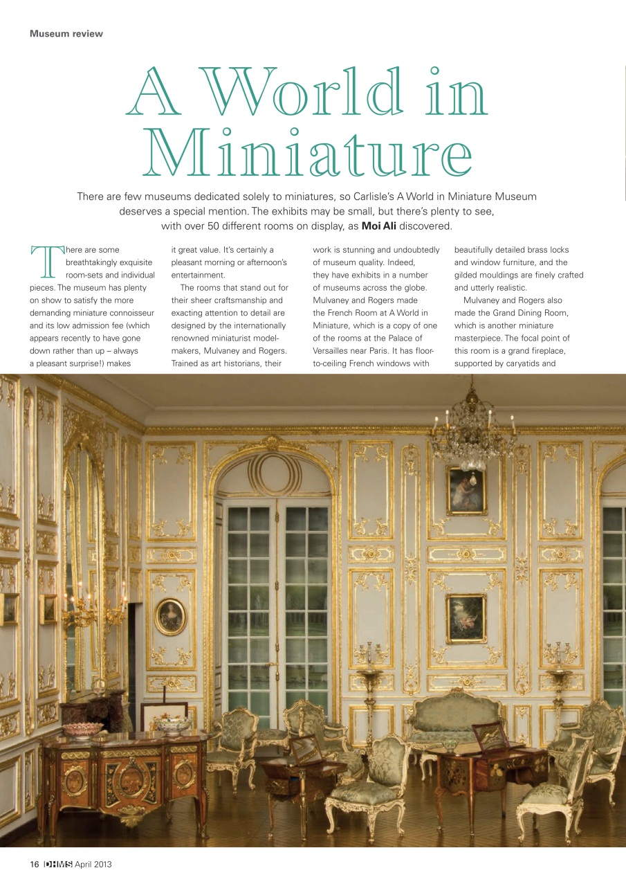 Dolls House and Miniature Scene Preview Pages
