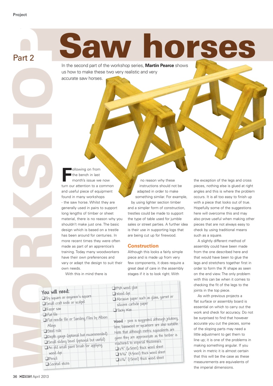 Dolls House and Miniature Scene Preview Pages