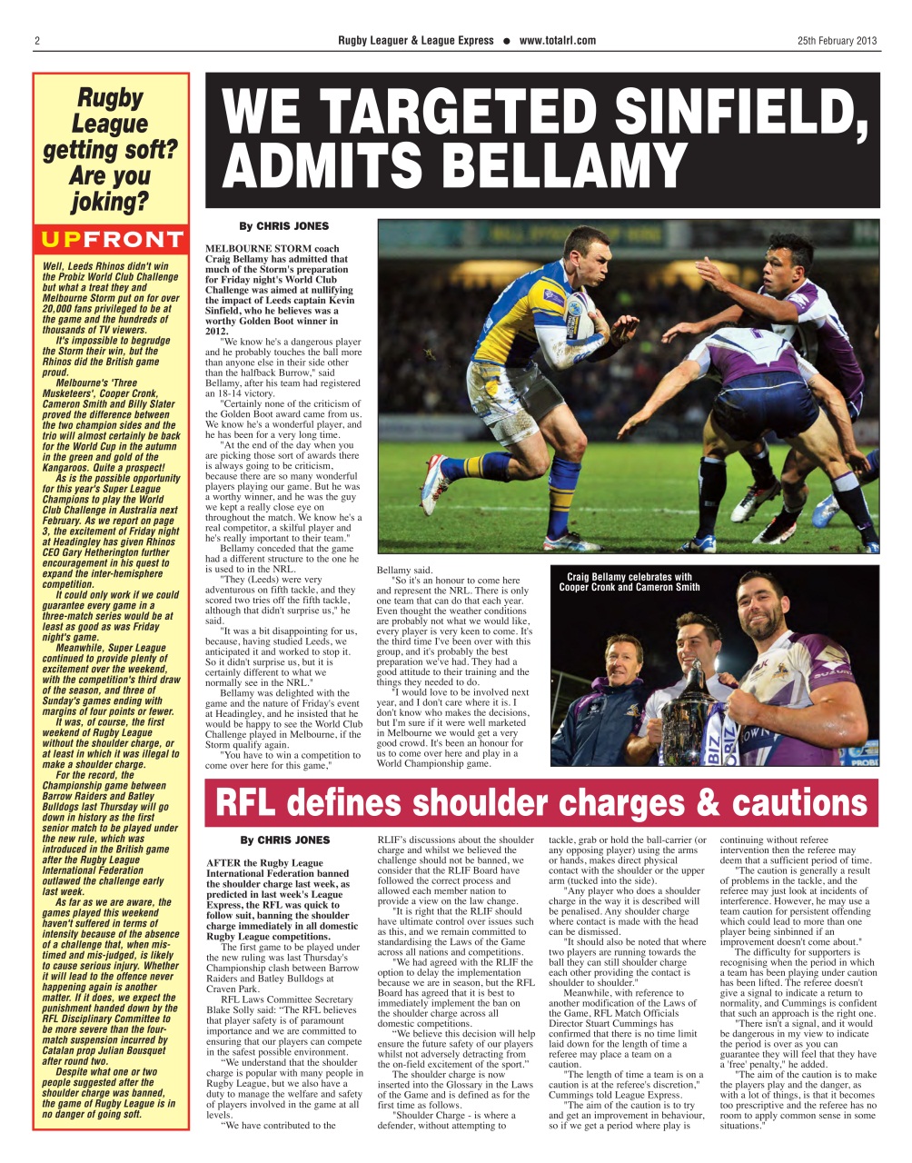 League Express Preview Pages