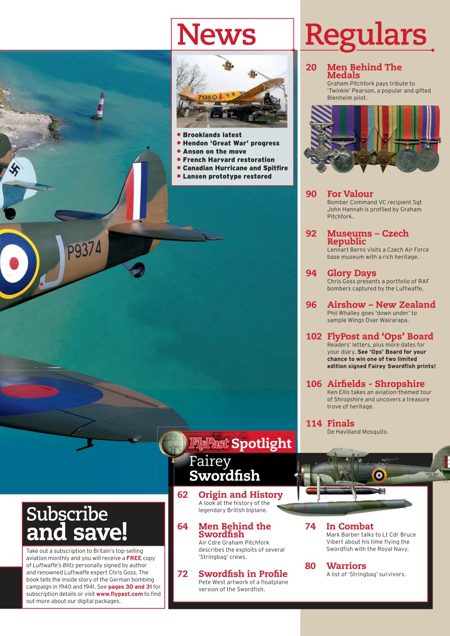 FlyPast Preview Pages
