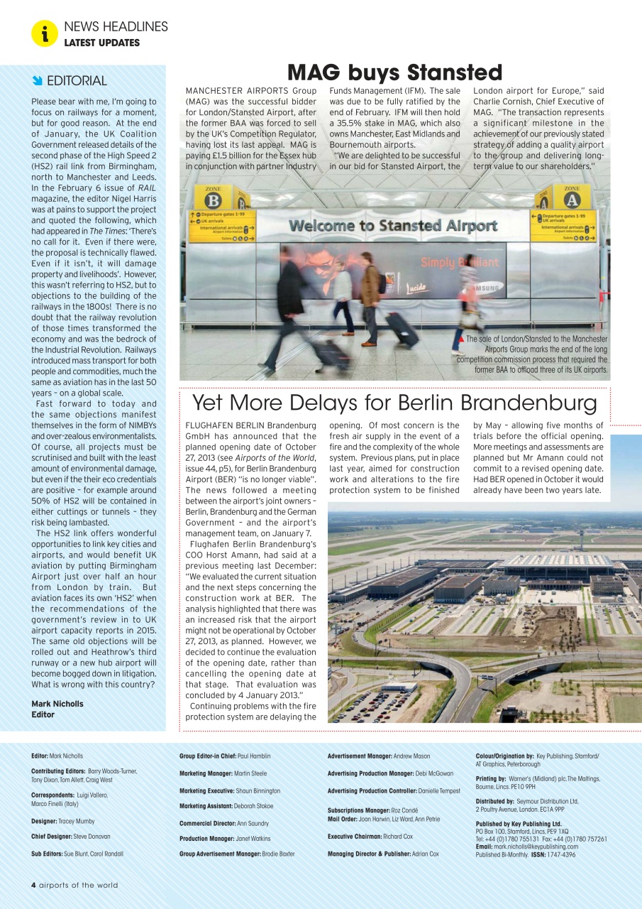 Airports of the World Preview Pages