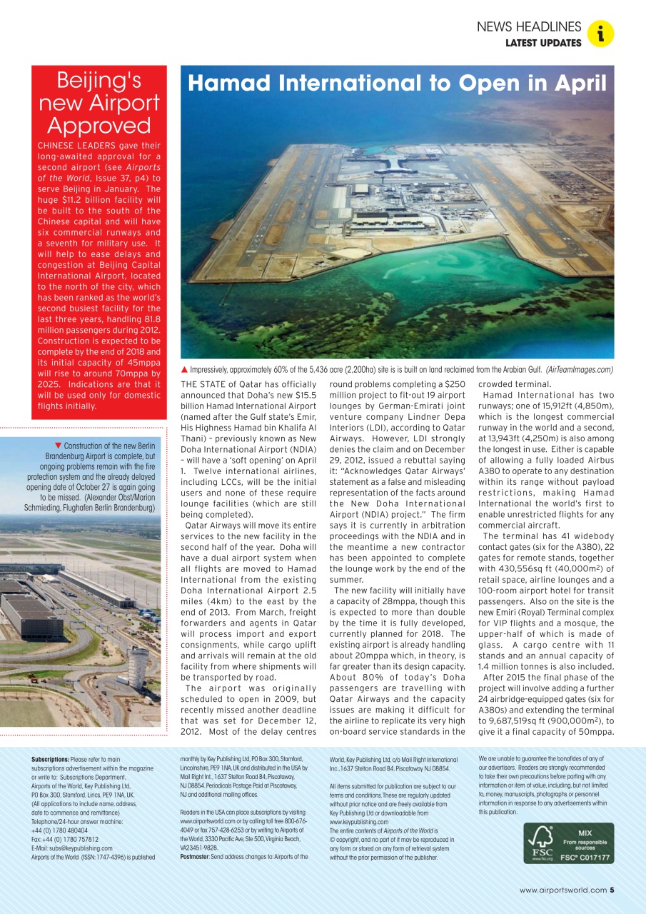 Airports of the World Preview Pages