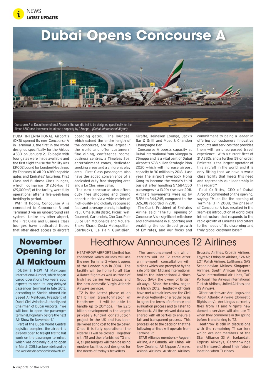 Airports of the World Preview Pages