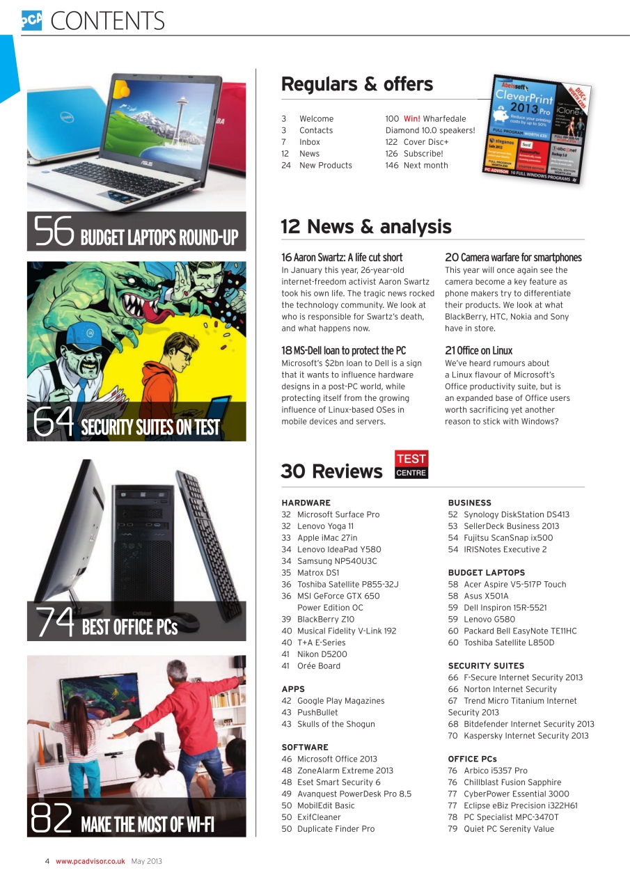 Tech Advisor Preview Pages