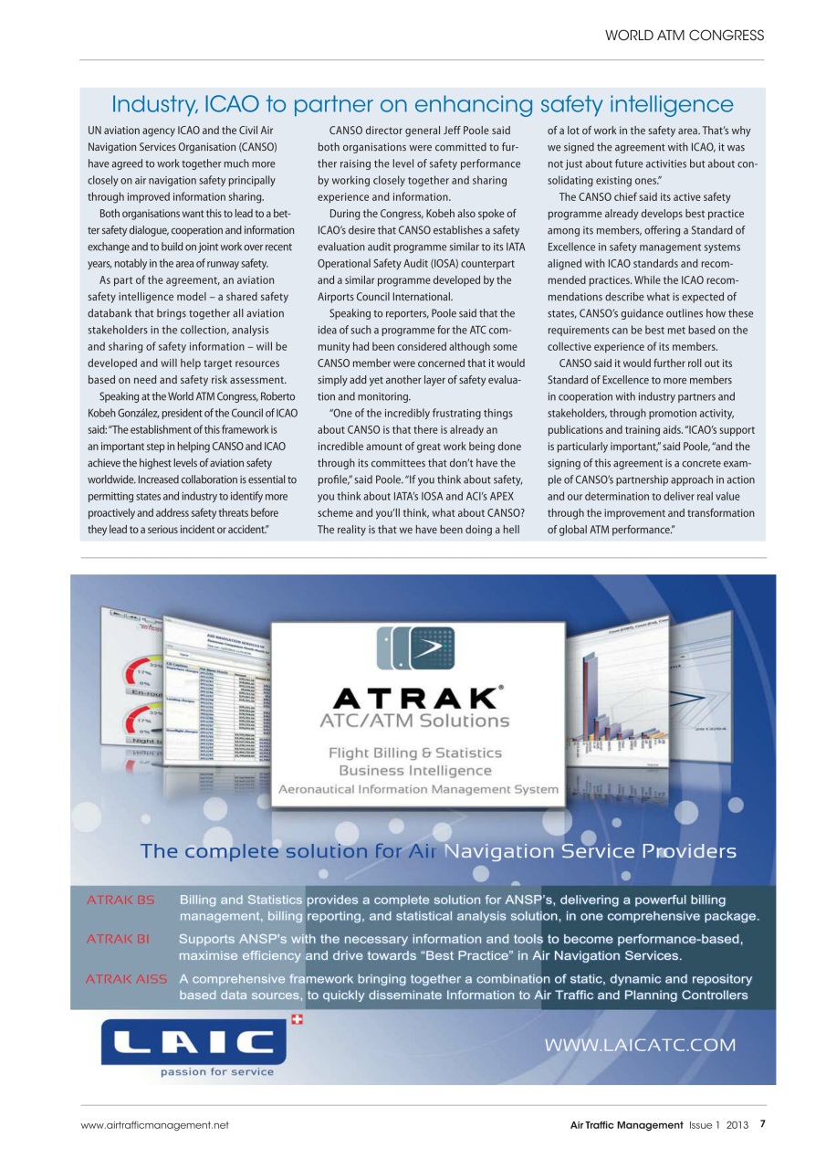 Air Traffic Management Preview Pages
