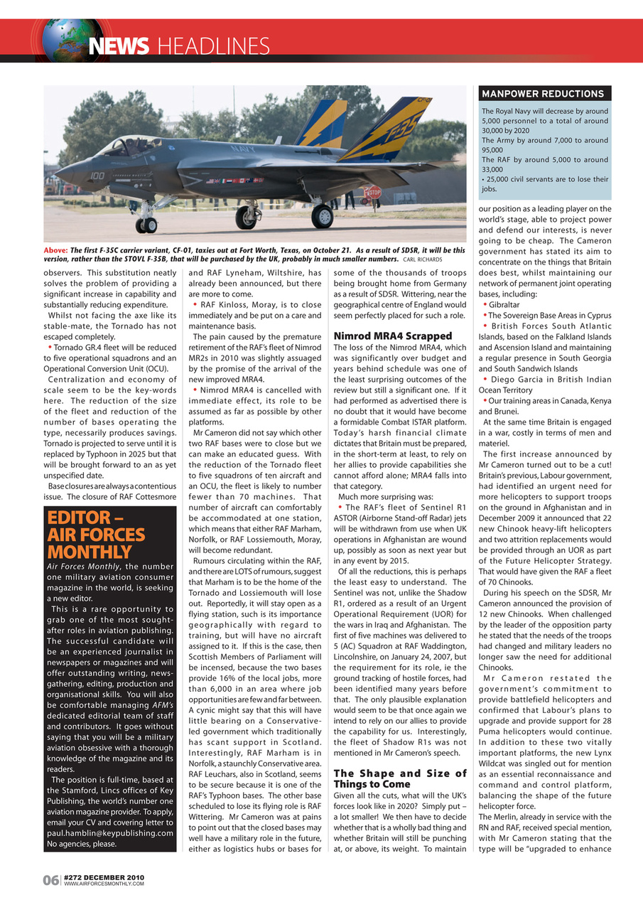 AirForces Monthly Preview Pages