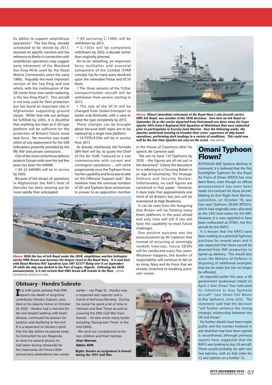 AirForces Monthly Preview Pages