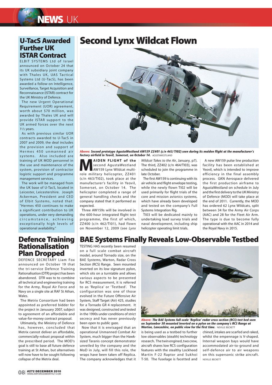 AirForces Monthly Preview Pages