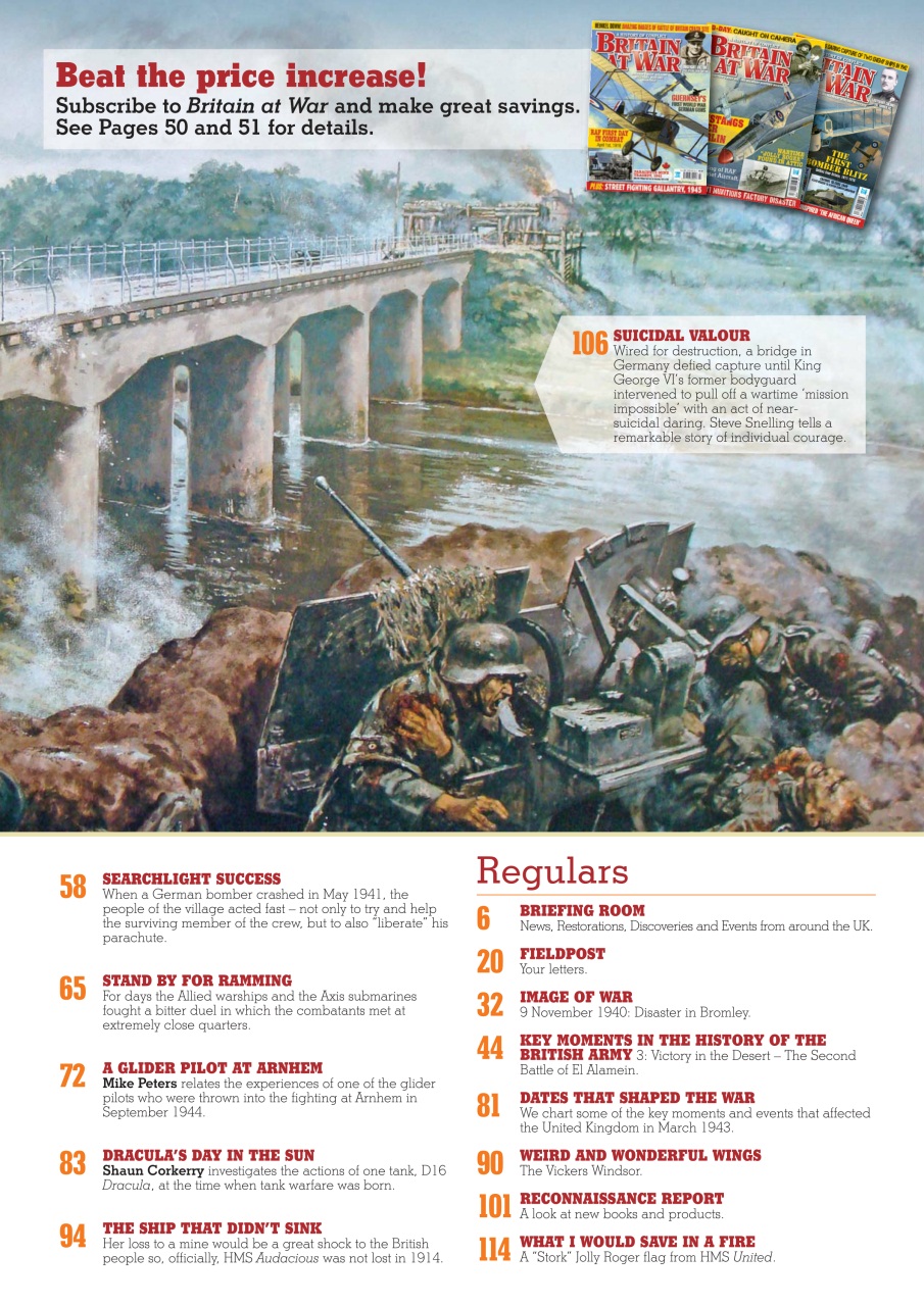 Britain at War Magazine Preview Pages