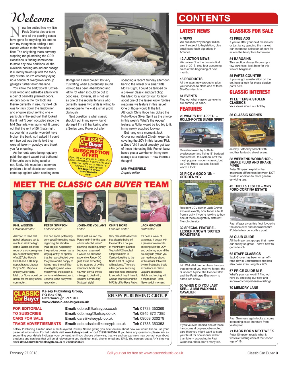 Classic Car Buyer Preview Pages