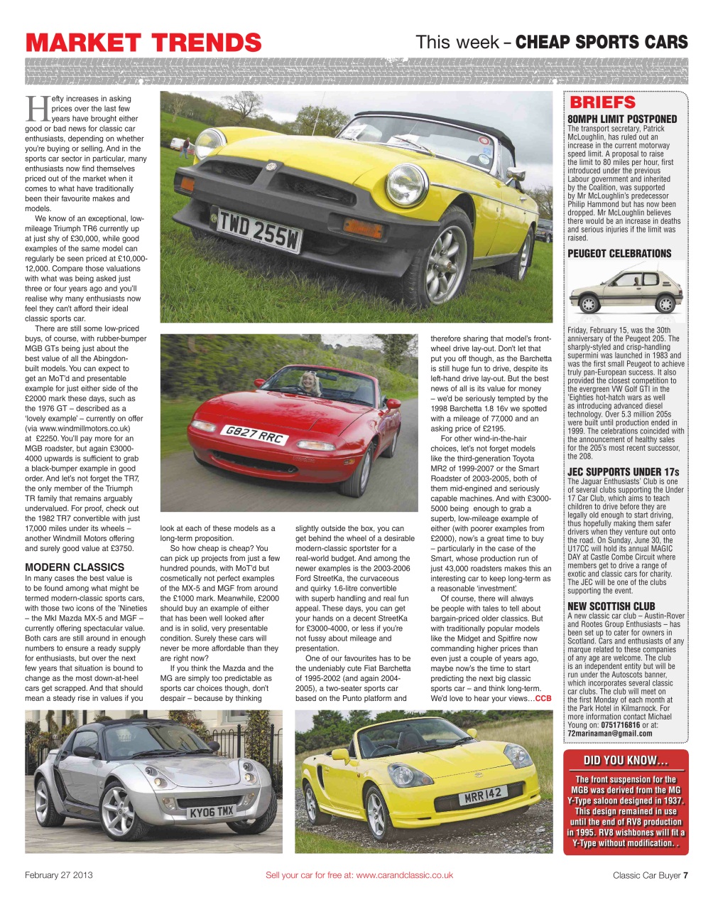 Classic Car Buyer Preview Pages