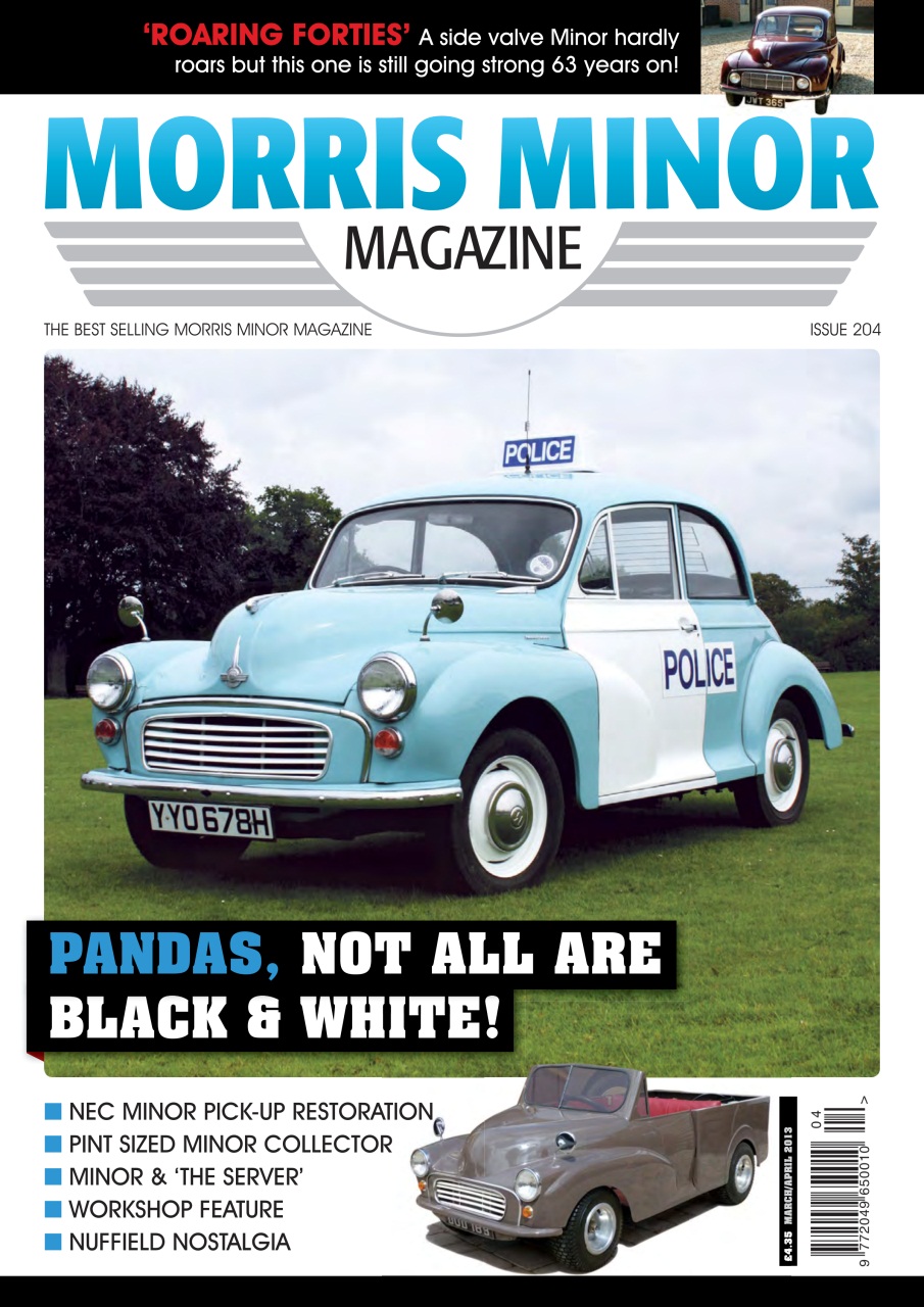 Morris Minor Magazine Preview Pages